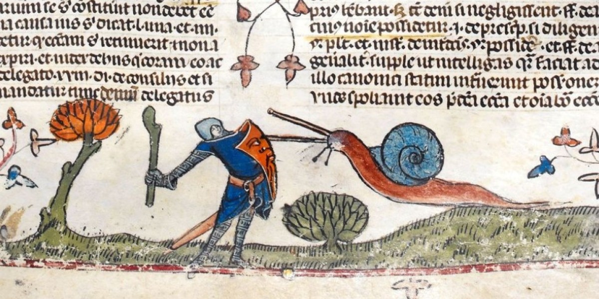 The mystery of the medieval fighting snails